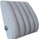 Lumbar Pillow Air Inflatable Pillow for Lower Back Lumbar Support Portable Back Pillow for Office Chair Car Seat Cushion