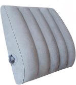 Lumbar Pillow Air Inflatable Pillow for Lower Back Lumbar Support Portable Back Pillow for Office Chair Car Seat Cushion
