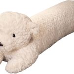 Bear Plush Pillow - 47 inch Long Plush Bear - Birthday, Christmas, Valentine's Day Gift for Kids Boys Girls (White)