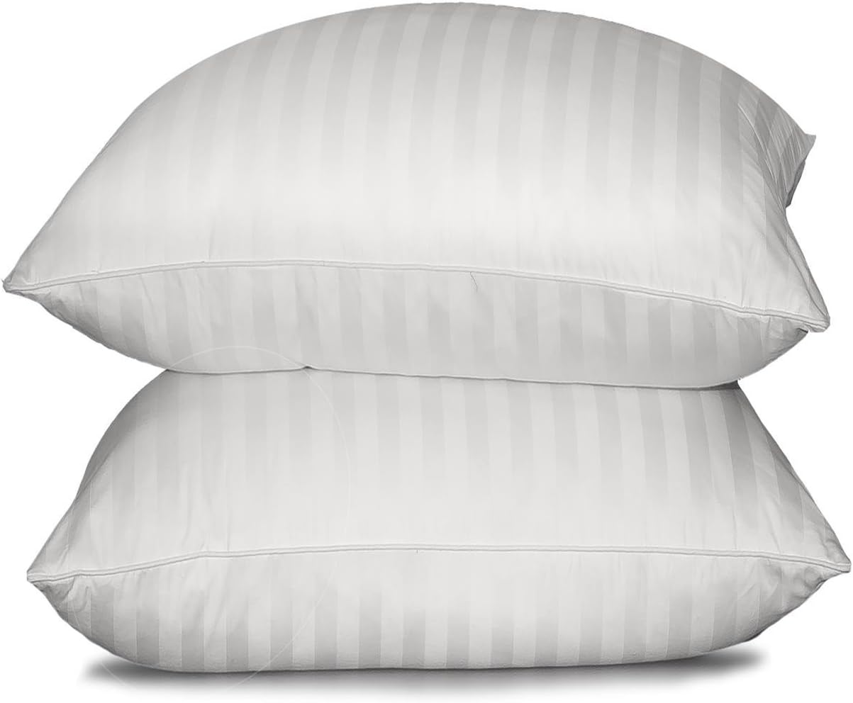 61JUabmenVL._AC_SL1500_.jpg Down Pillow, Jumbo, White - Image 1
