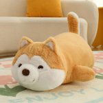 Soft Plush Corgi Dog Toy Stuffed Animal, Shiba Inu Plush Pillow, Gift for Kids and Girls (40cm/15.7in)