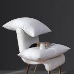 Down Feather Pillow Standard Queen Size Set of 2 Bed Pillows for Sleeping, Breathable 100% Down-Proof Cotton Cover, Soft Yet Fluffy for Back Stomach Side Sleeper Pillow Inserts(2 Pack,20X28) - Image 2