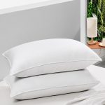 Bed Pillows Standard Size Set of 2 - Luxury Hotel Collection Down Alternative Pillows for Sleeping, 20 x 26 Inches