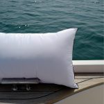 Luxury White Down Pillows Queen Size - 100% Cotton Shell 400 Thread Count - Hotel Style Bed Pillows for Side, Stomach Sleepers -Pack of 2 (20 x 28”)