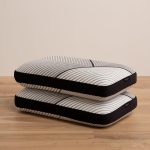 Black Luxury Pillow, Queen (U.S. Standard), Gray