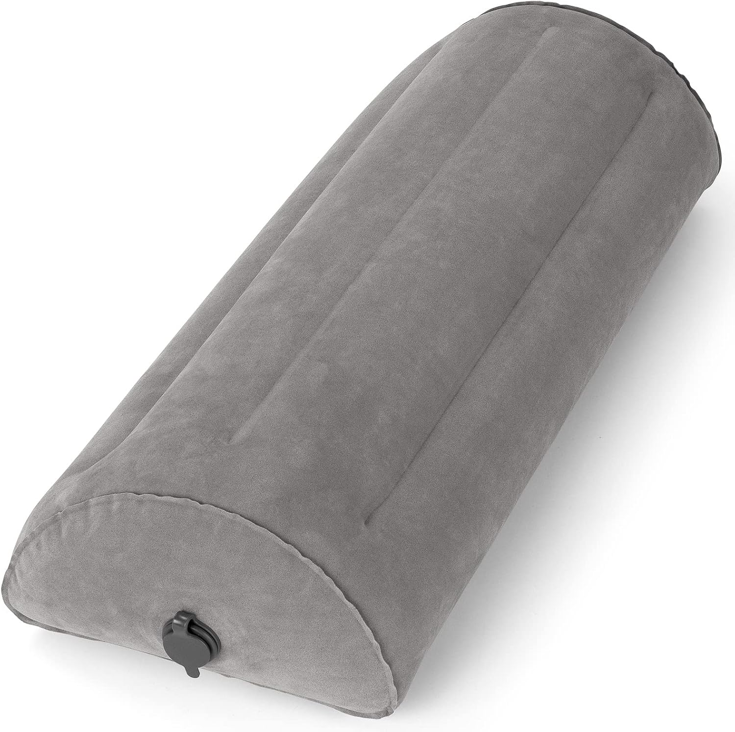 71yFngNFdGL._AC_SL1500_.jpg Inflatable Bolster Pillow, Half Moon Pillow for Legs, Knees, Lower Back & Head | Semi Roll Pillow for Bed, Sleeping | Knee Pillow for Side, Back Sleepers - Ankle & Knee Support - Leg Elevation - Image 1